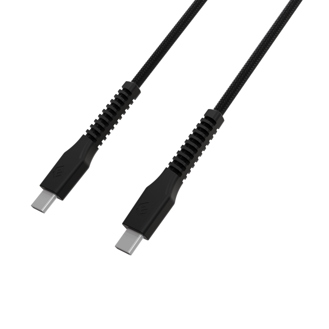 Line X USB Tipo C a Tipo C Black