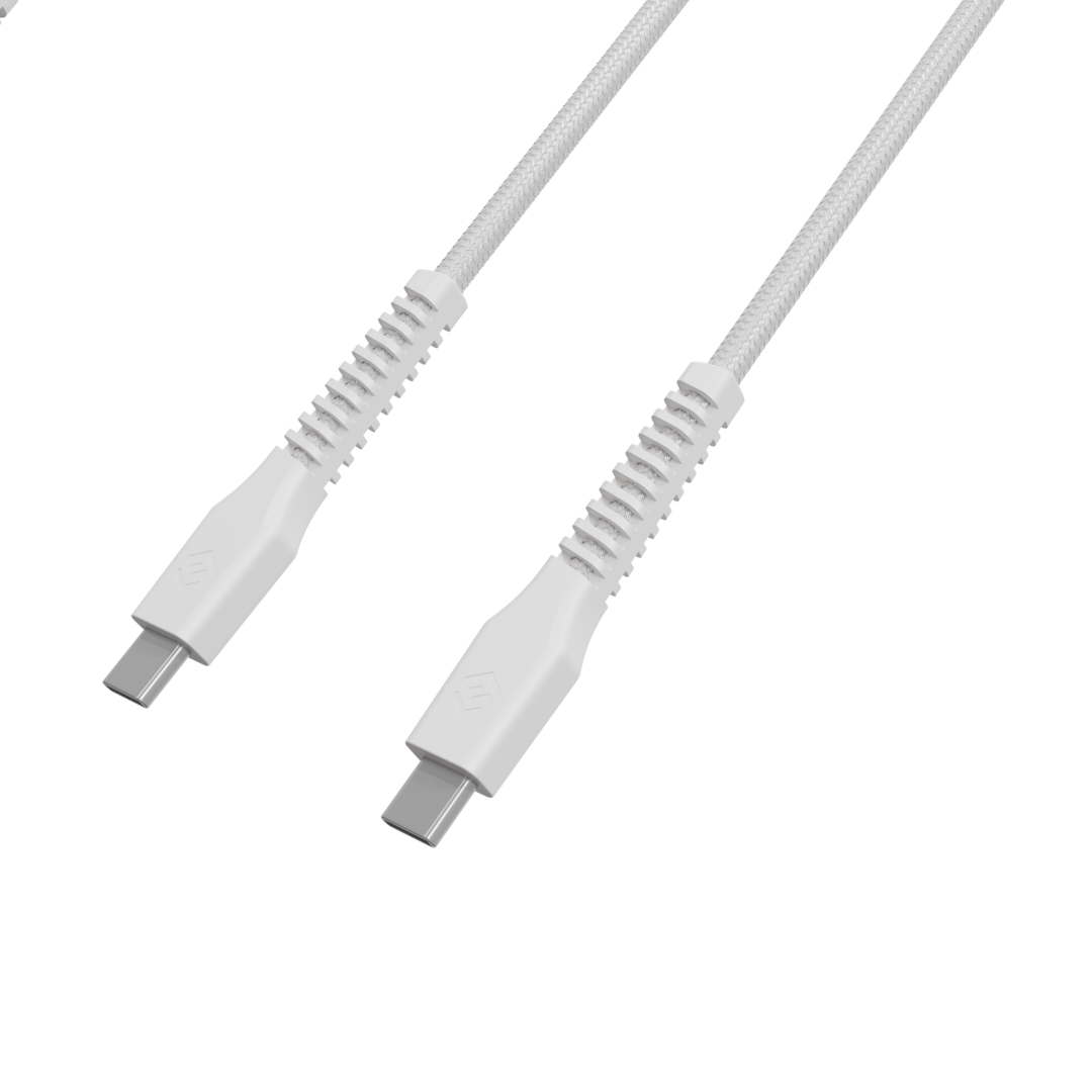 Line X USB Tipo C a Tipo C White